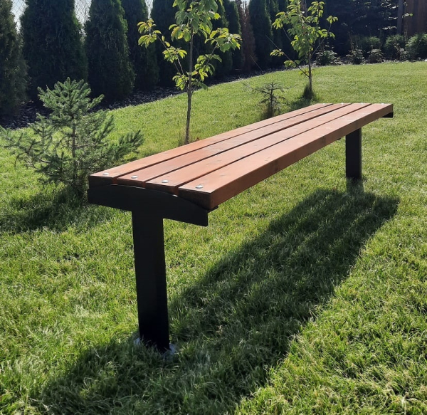 Lavička bez opěradla, délka 150cm