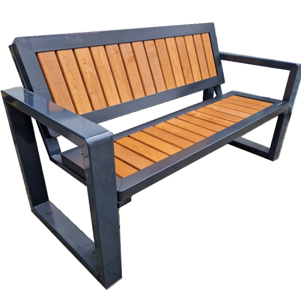Lavička Gran s opěradlem VIP, délka 140cm