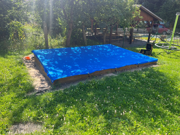 Plachta na pískoviště 3,1*3,1m