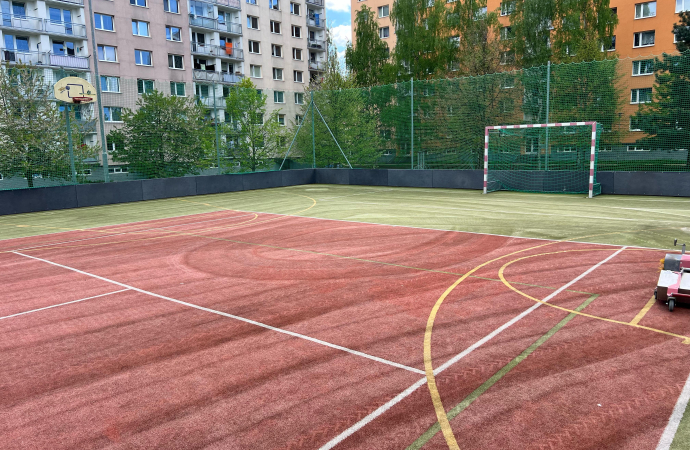 Údržba sportovní plochy