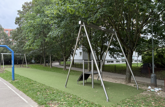 Dopadová plocha pro Lanovou dráhu