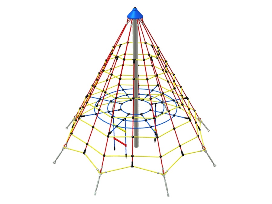 Lanová pyramida - výška 3,08m