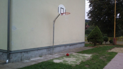 Basketbalová konstrukce na street basketbal hliníková