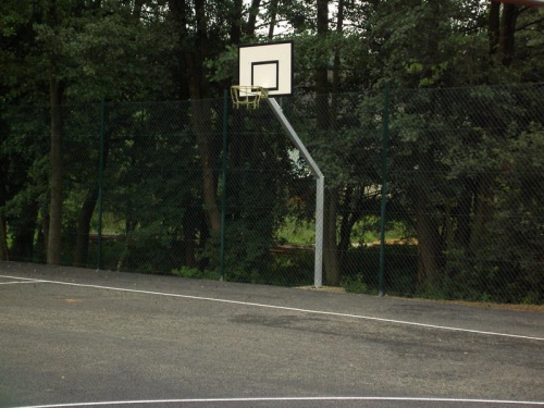 Basketbalová konstrukce na street basketbal ocelová