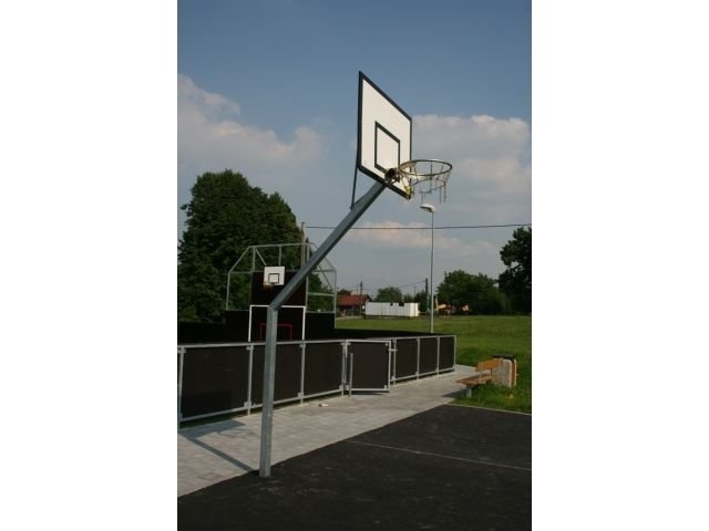 Basketbalová konstrukce na street basketbal ocelová